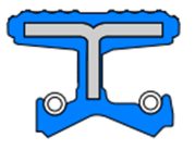 Сальник DGN 20x40x8 NBR