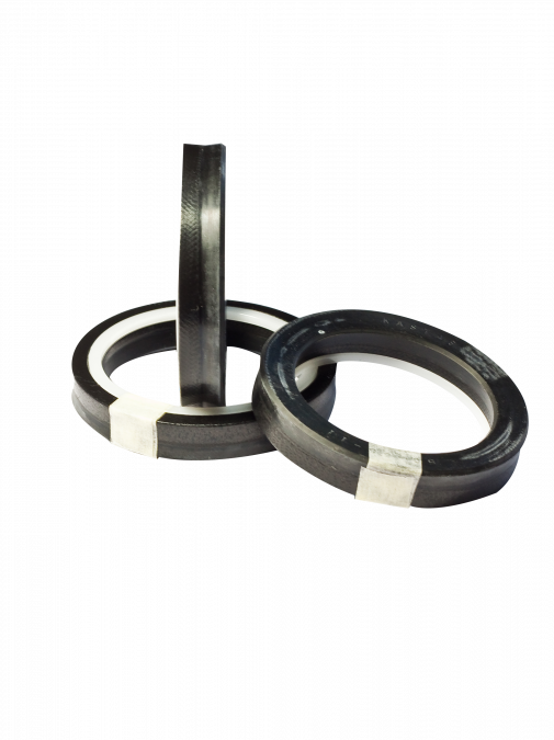 Штоковая манжета K37 40x50x9.7 NBR+COTTON FABRIC+POM