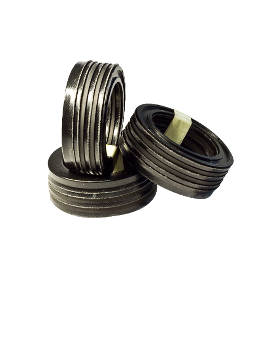 Шевронная манжета К01 370x400x60 NBR+хлопковая ткань+POM