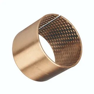 Втулка FB090 38x42x50 бронза c карманами для принудительной смазки