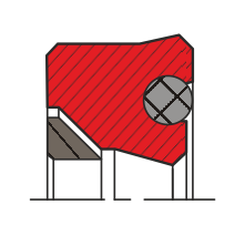 Уплотнение штока QR04-PD (S04-PD)