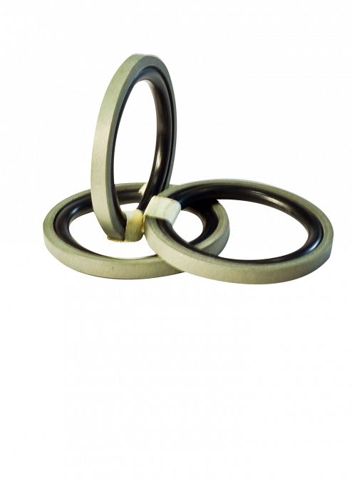 Поршневая манжета К17 (Р4) 3.9x10x3 PTFE-Bronze+NBR